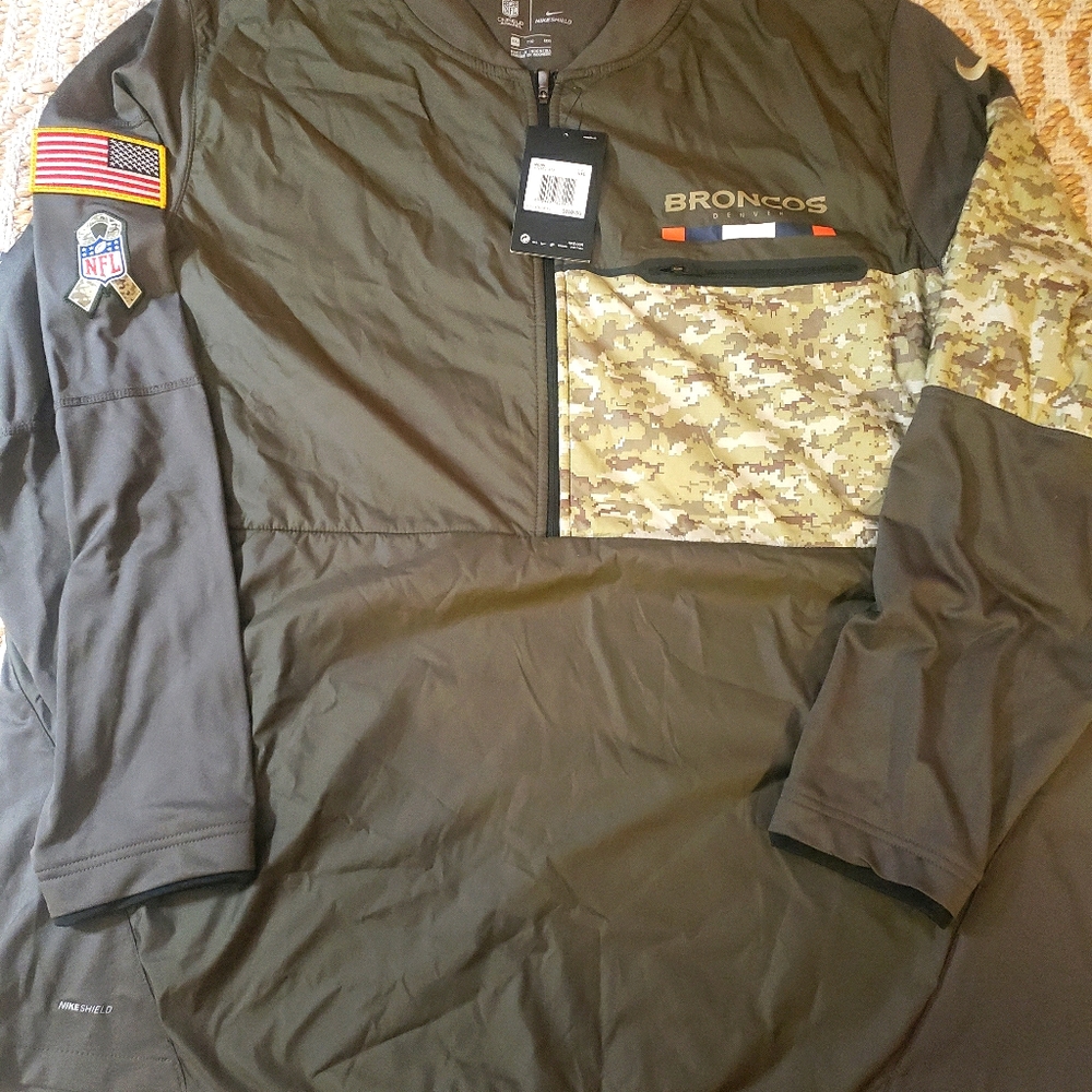 Denver Broncos NikeShield Salute To Service Jacket